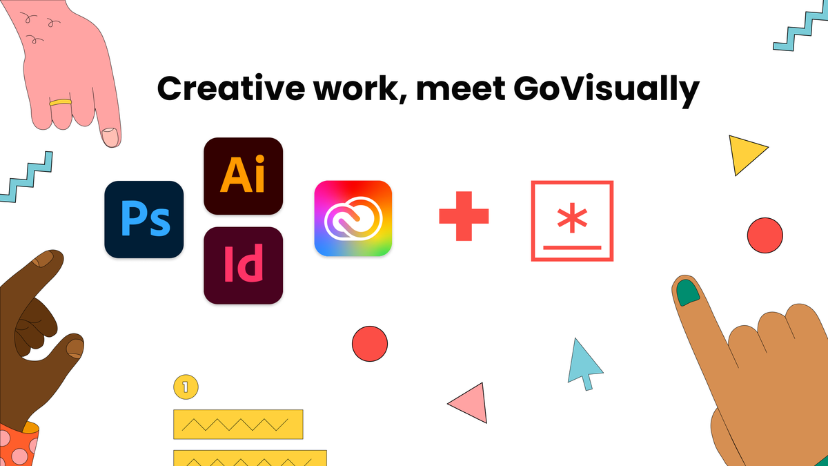 GoVisually & Adobe Creative Cloud integration for creative collaboration