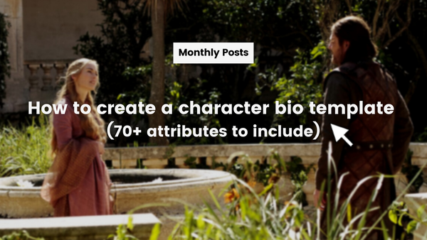 How to create a character bio template (70+ attributes to include)