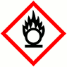 GHS Flame over Circle — hazard pictogram