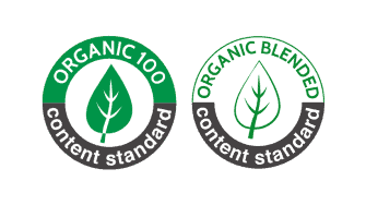 Organic Content Standard — label examples