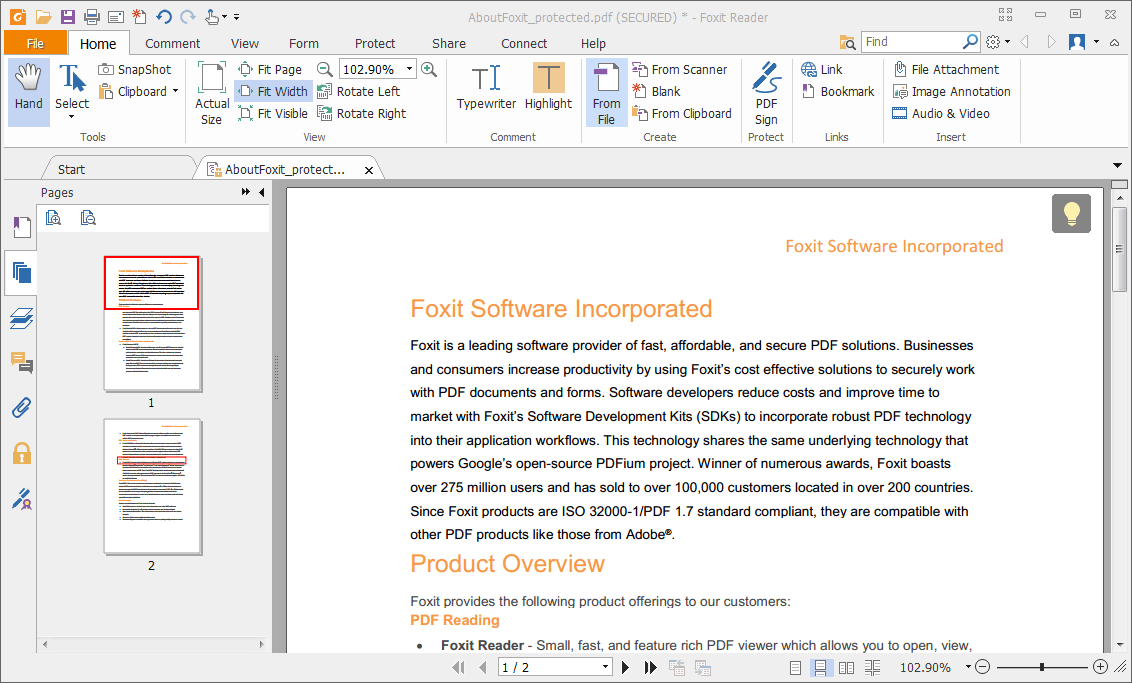 Foxit for PDF annotation