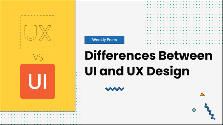 5 Major Differences Between UI and UX Design - GoVisually