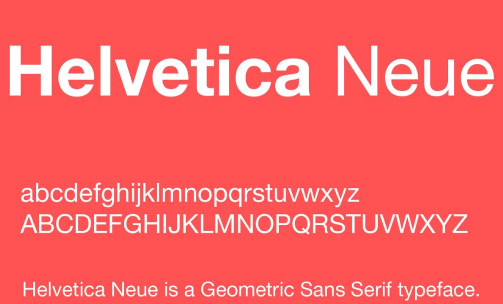 Helvetica-Neue-Fonts