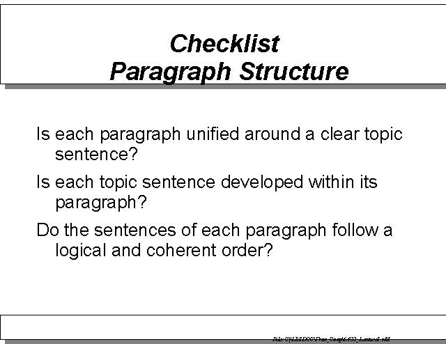 paragraph-structure
