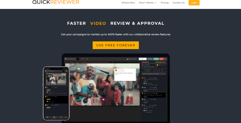 quickreviewer a video feedback tool