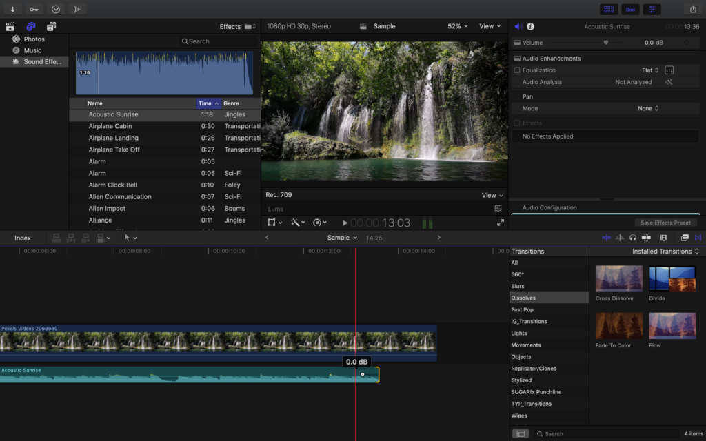 FCPX-adding-audio-clips