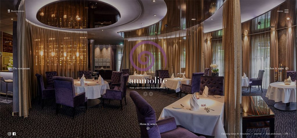 ammolite-restaurant-website-designs