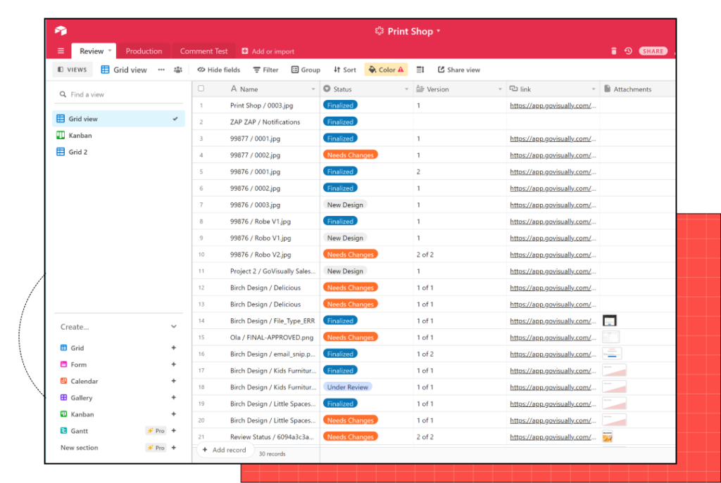 airtable stock