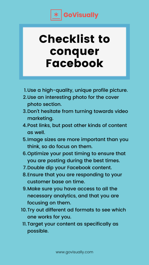 Facebook-checklist