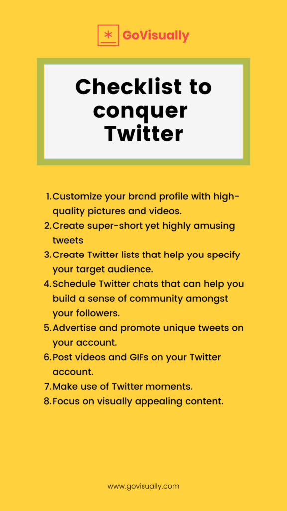 Twitter-checklist