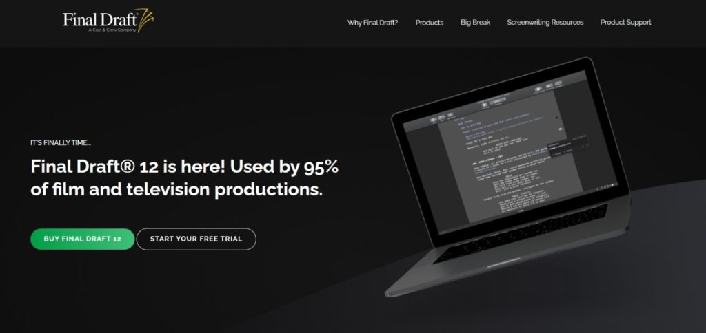 final-draft-screenwriting-software
