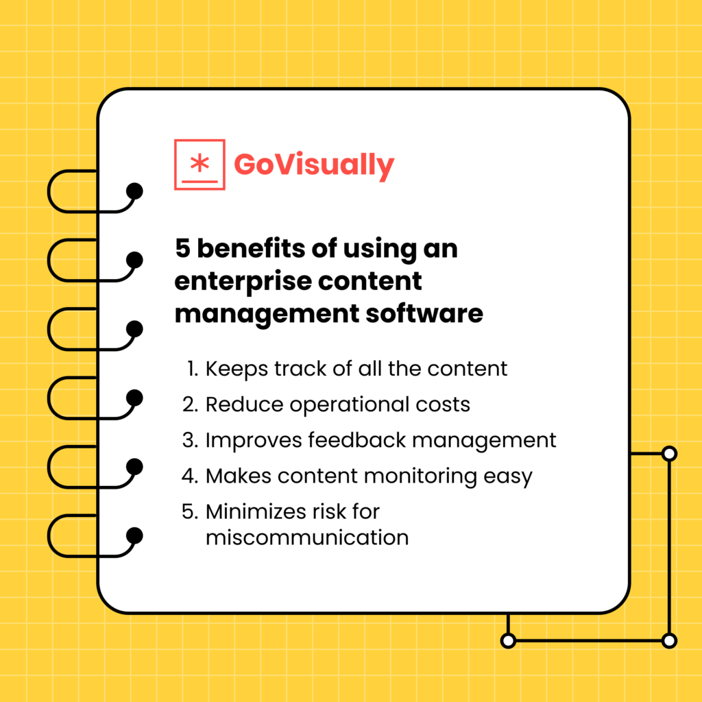 5 benefits of using an enterprise content management software