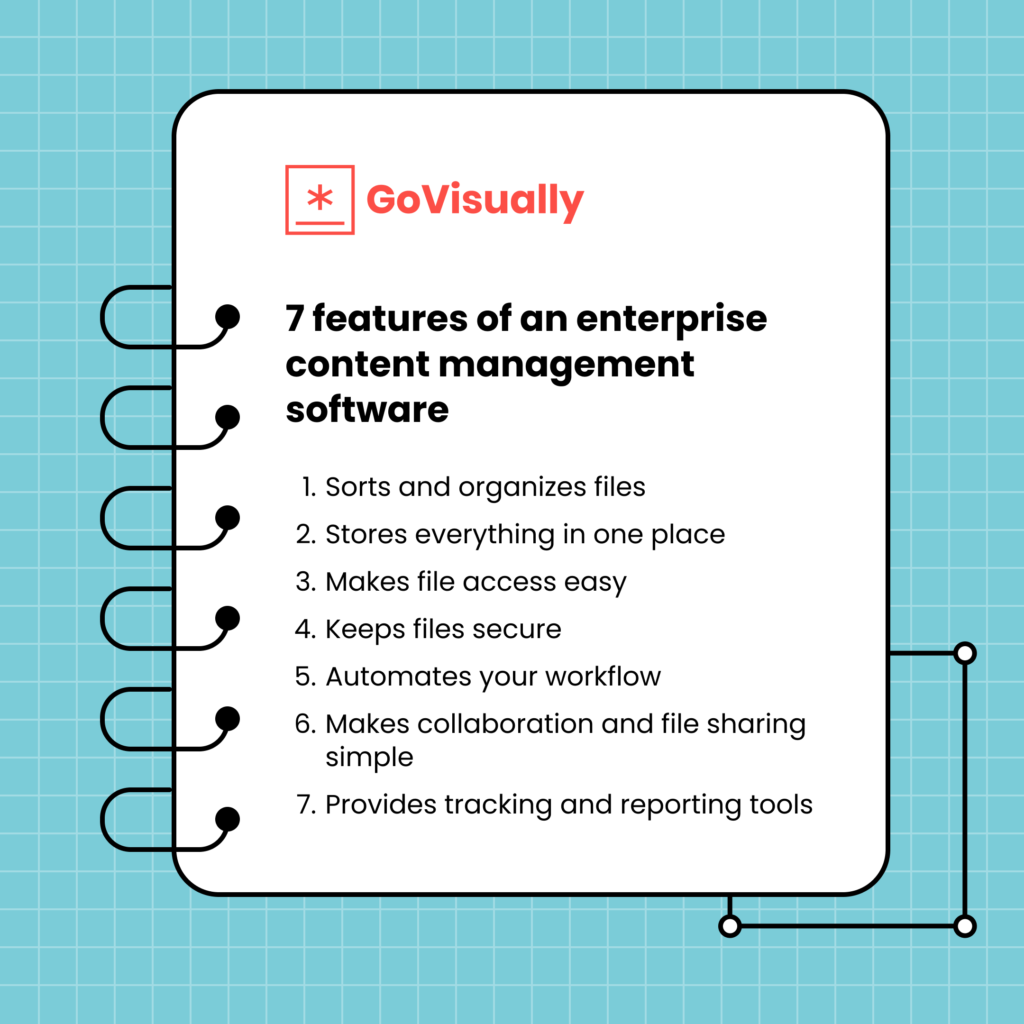 7 features of an enterprise content management software