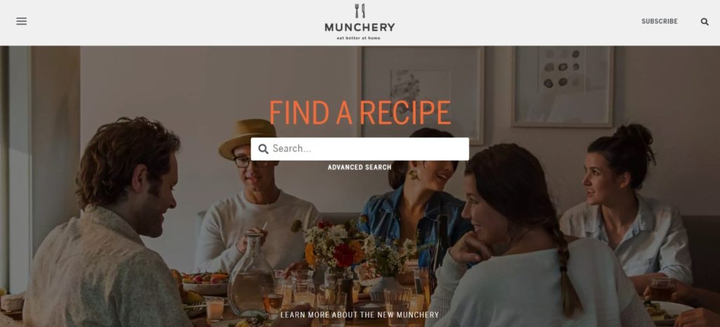 munchery-landing-page-design-inspiration
