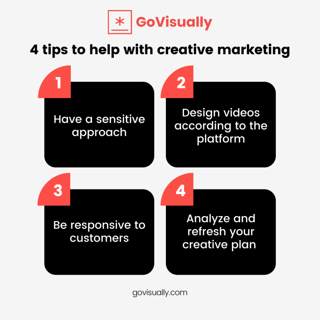 4 tips to help with creative marketing