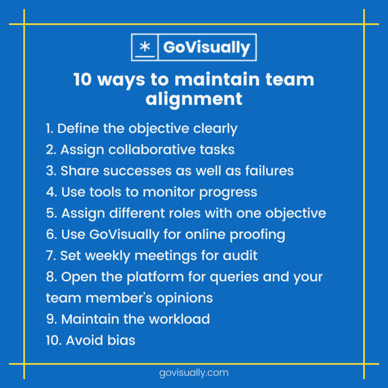 How can team alignment improve work productivity? - GoVisually