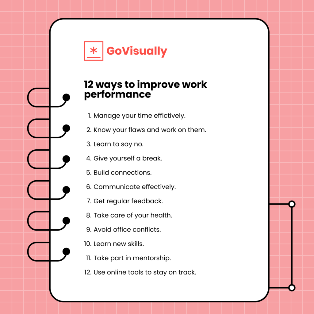 12 ways to improve work performance