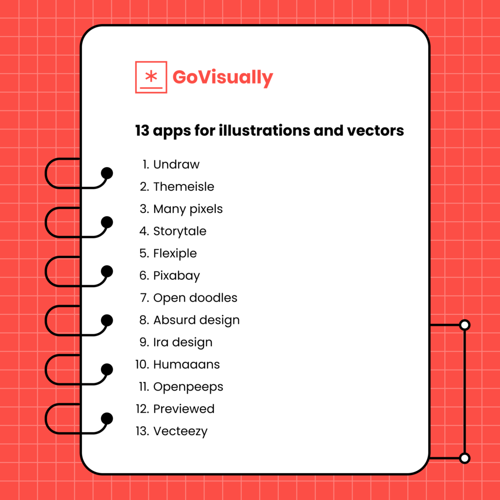 13 apps for illustrations and vectors