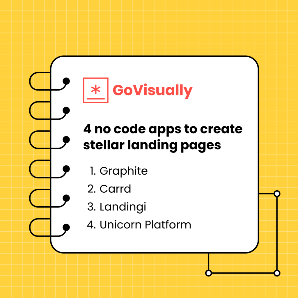 4 no code apps to create stellar landing pages