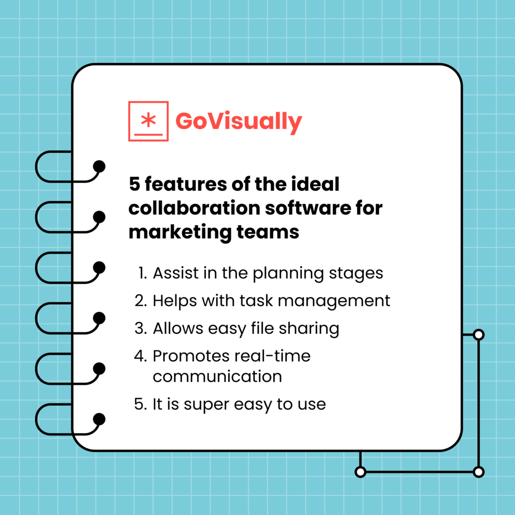 5 features of the ideal collaboration software for marketing teams