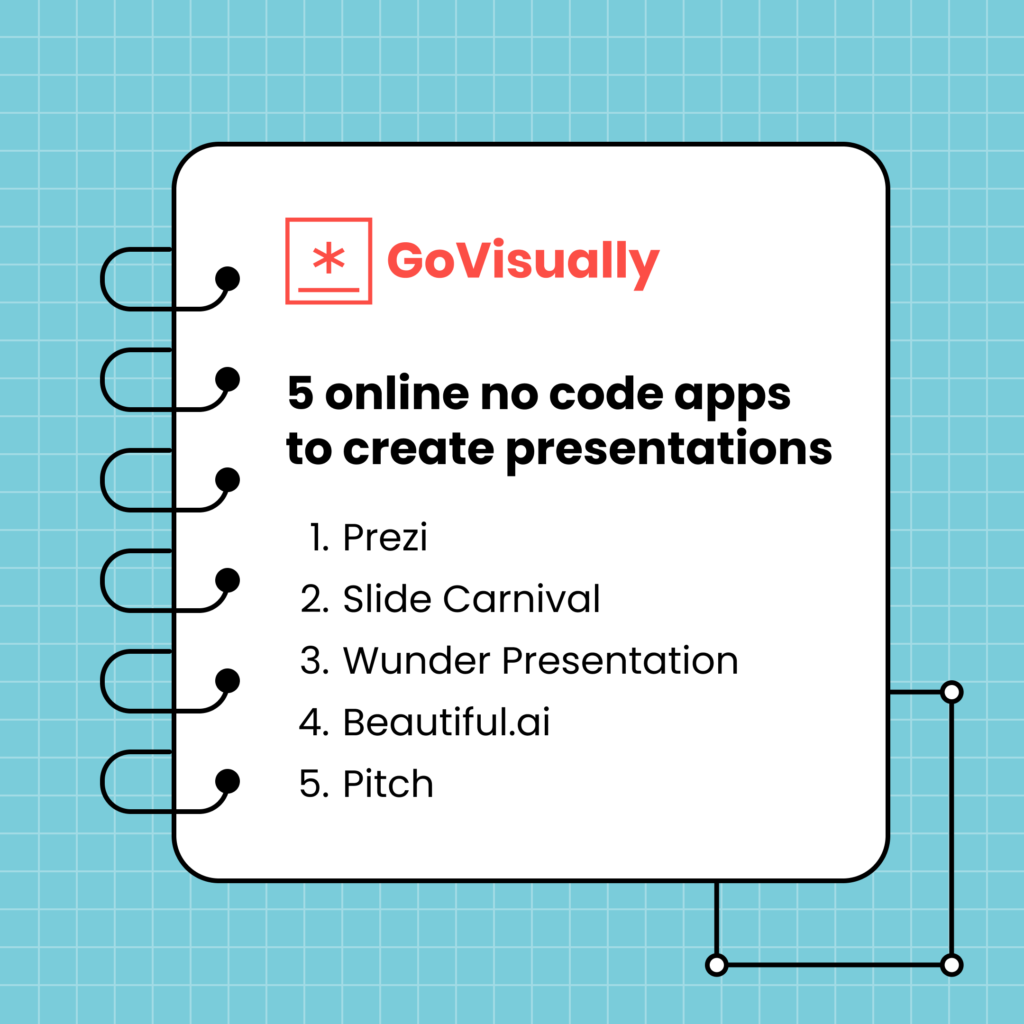 5 online no code apps to create presentations