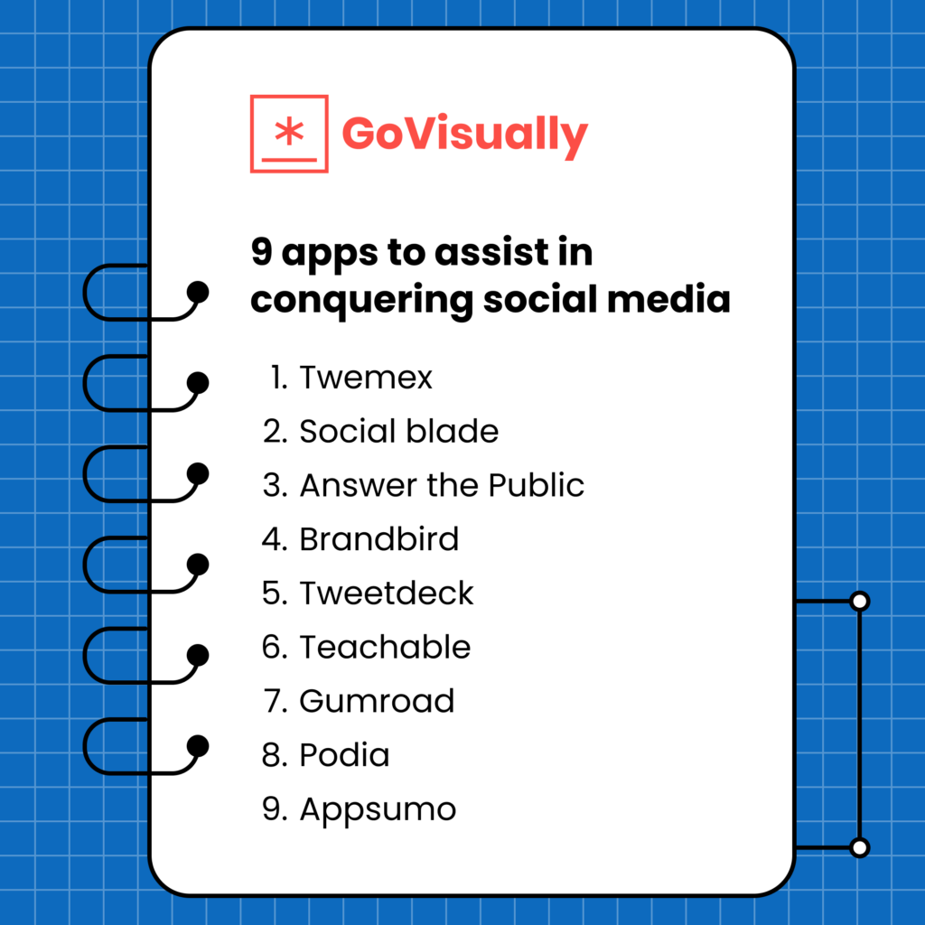 9 apps to assist in conquering social media