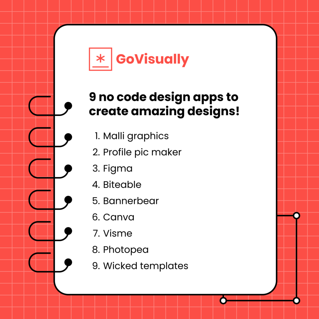 9 no code design apps to create amazing designs!