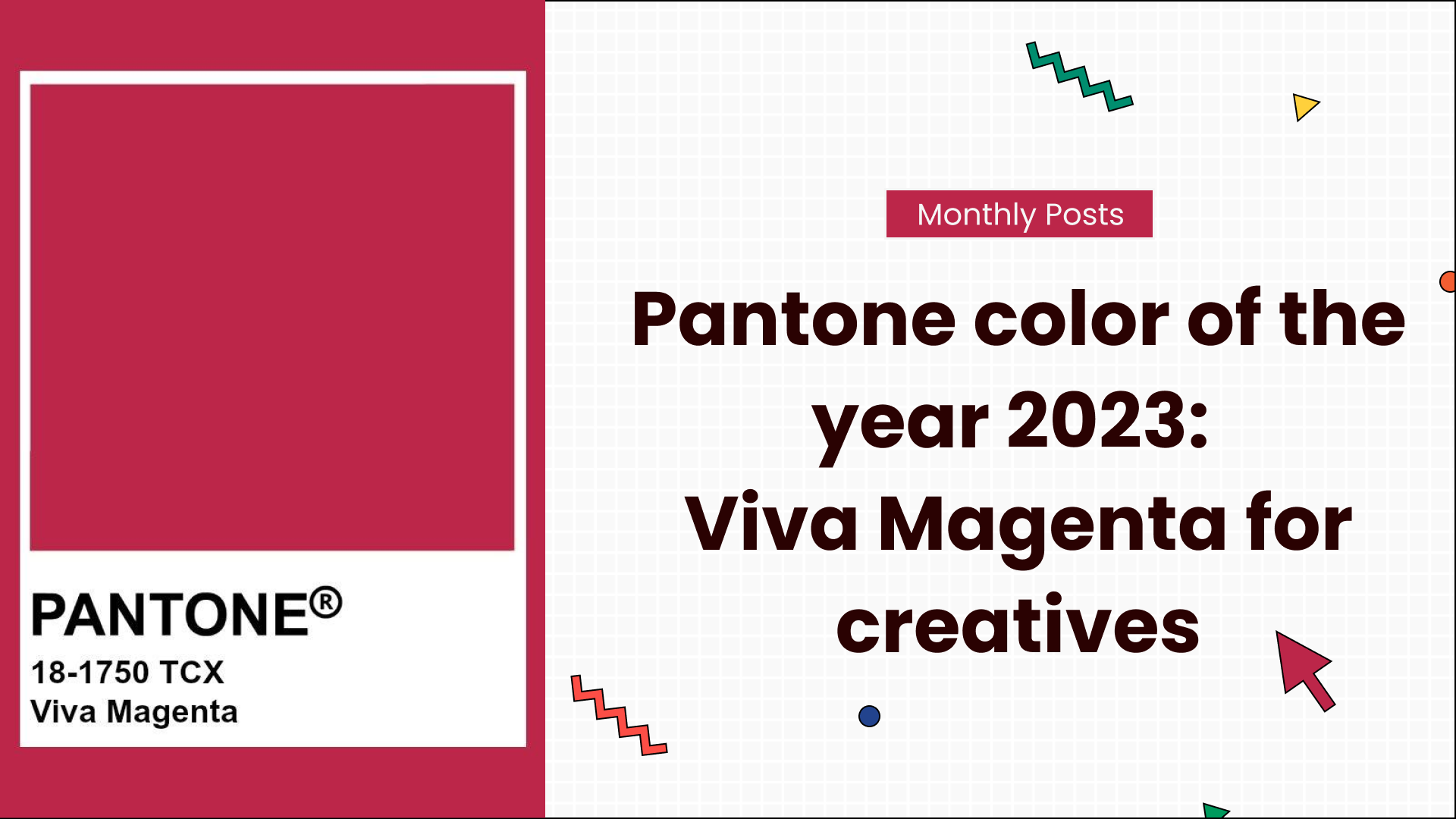 Pantone Color Of The Year 2023 Viva Magenta For Creatives GoVisually