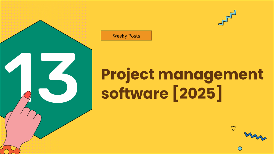 13 Project management software [2025]