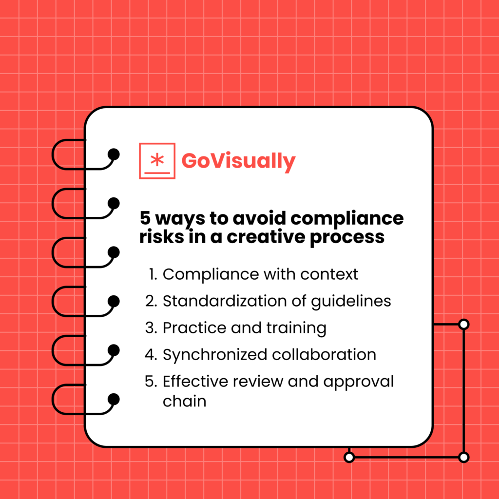 5 ways to avoid compliance risks in a creative process