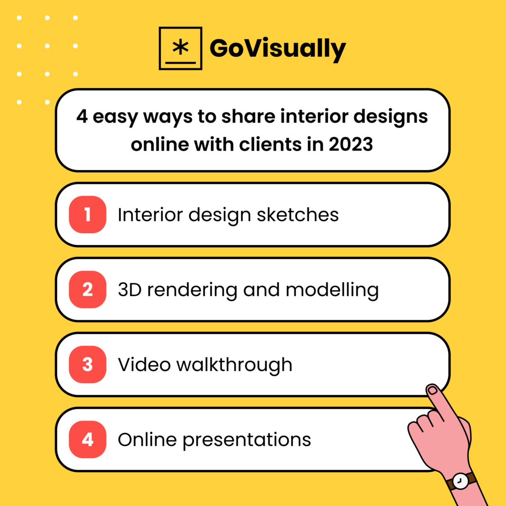 4 easy ways to share interior designs online with clients in 2023