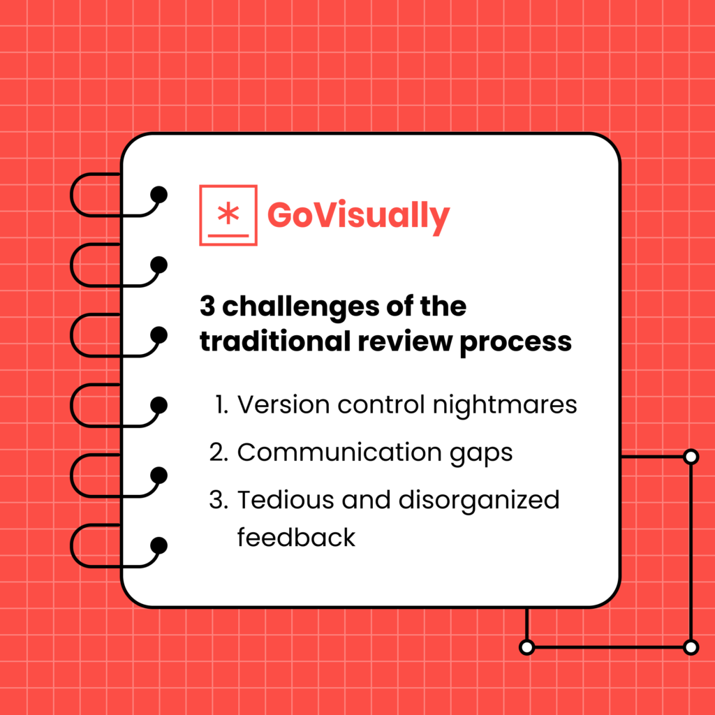 3 challenges of the traditional review process