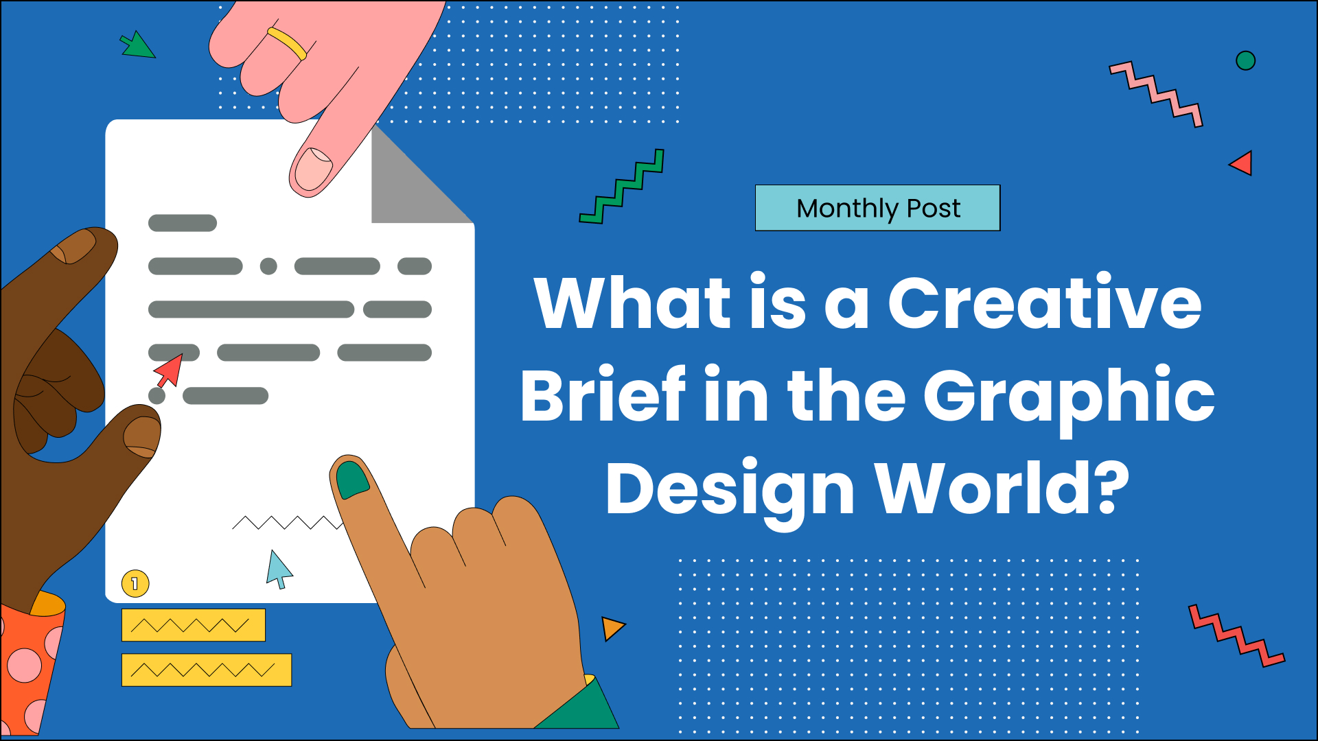 What is a creative brief in the world of graphic designer?