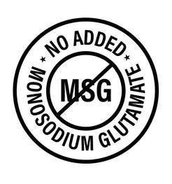 Official logo for no-added-monosodium-glutamate