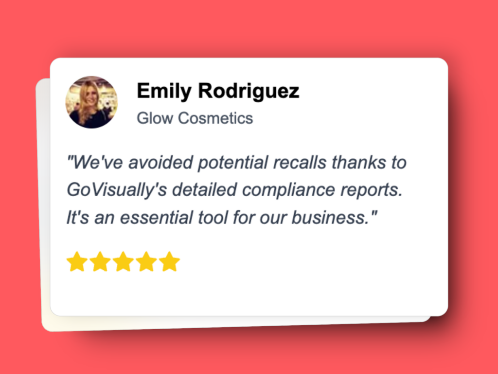 Customer testimony on Govisually's AI performance